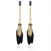 Feather Nipple Clamp Breast and Nipple Toys